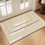 LEKEEPGO Door Mat 24"x36", Non Slip Door Mat Indoor Entrance, Rubber Backing - Image 2