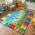 Unirea 5x7 Kids Rug for Playroom Bedroom Classroom, Washable Educational Play by UNIREA