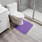 Bosap Toilet Rugs U Shaped Bathroom Rug, Machine Washable Non Slip Quick Dry - Image 6