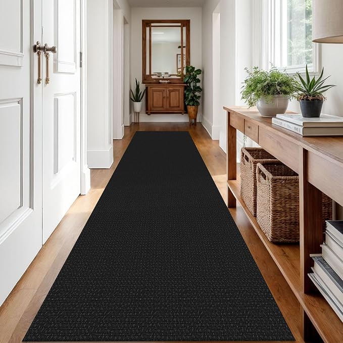 IOHOUZE Washable Runner Rug 3x12 Non Slip Rubber Backed Extra Long Hallway - Image 8