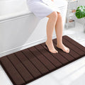 OLANLY Memory Foam Long Bathroom Rugs Runner 44x20, Super Soft Absorbent Bath by OLANLY