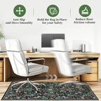 Office Chair Mat for Hardwood Floor & Tile Floor, Under Desk Rug for Rolling - Image 5