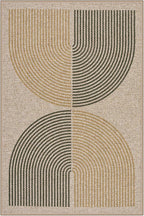 Lahome Enfys Rainbow Easy Jute Rug, 2x3 Entryway Rug Indoor Outdoor Front Door - Image 7