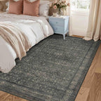 Rugxara 3x5 Washable Entryway Rug, Non Slip Boho Runner Rugs - Image 2