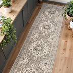 Washable Oriental Hallway Runner Rug - Image 3