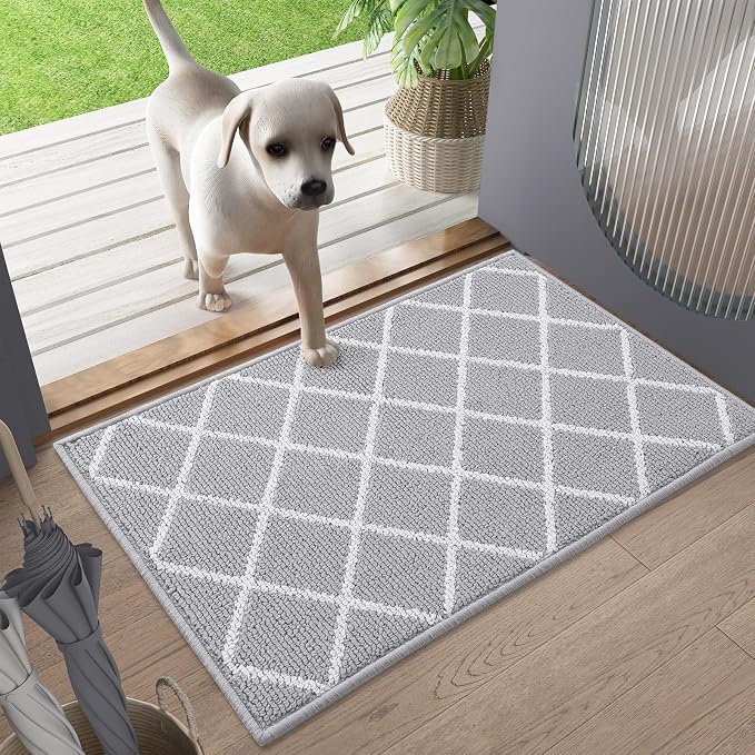 Finchitty Indoor Door Mat, Dirt Resistant and Absorbent, Low-Profile, Washable - Image 6