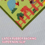 Kids Carpet Playmat Rug 59"x39.4", Car Rug - Image 5