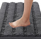 H.VERSAILTEX Bath Rugs for Bathroom Non Slip Bath Mats Extra Thick Chenille by HVERSAILTEX