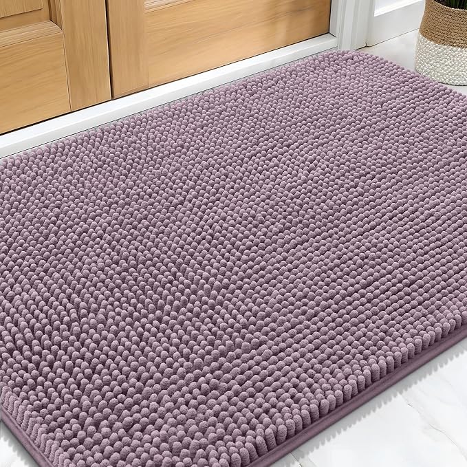 OLANLY Dog Door Mat for Muddy Paws 34x21, Absorbs Moisture and Dirt, Absorbent by OLANLY