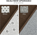 ISEAU 2x6 Runner Rug for Hallway, Soft Memory Foam Carpet - Image 2