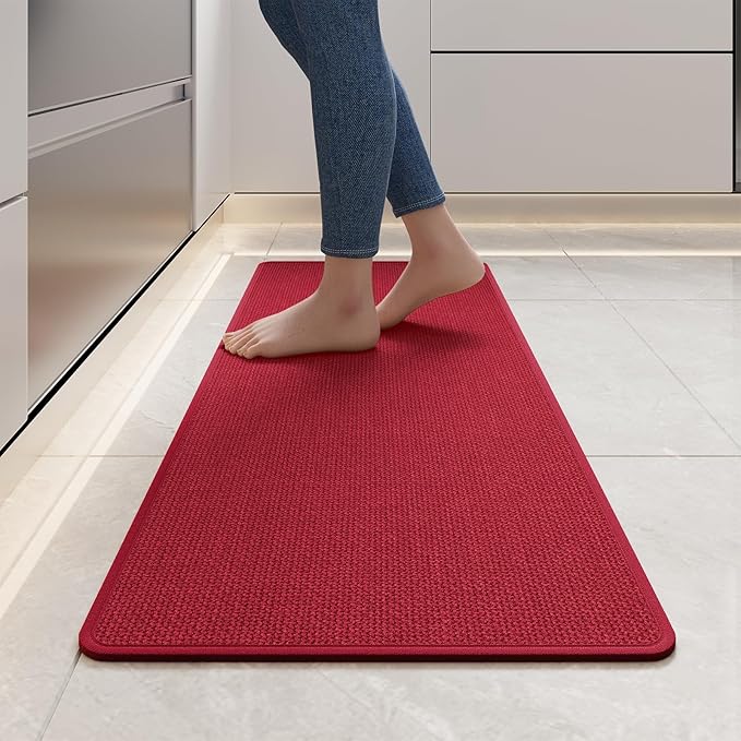 YDKGL Kitchen Mats for Floor, Super Absorbent Kitchen Rugs Non Slip Washable by YDKGL
