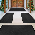 MaxMat® 4-Pack Extra Large 3x5 Ft Heavy Duty Door Mats – Tough Rubber Backing - Image 2