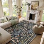 Washable Living Room Area Rug: 6x9 Area Rugs by palohom