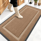 OLANLY Front Door Mat Indoor Outdoor Entrance, Waterproof All-Season, by OLANLY