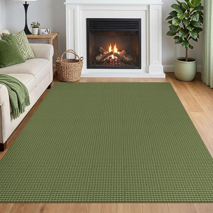 IOHOUZE Washable Area Rug 5x7 Non Slip Rubber Backed Rugs by iOhouze