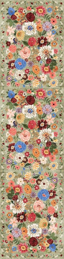 Rug for Hallways Kitchen Rug 2'6" x 14', Non Slip Washable Rugs - Image 2
