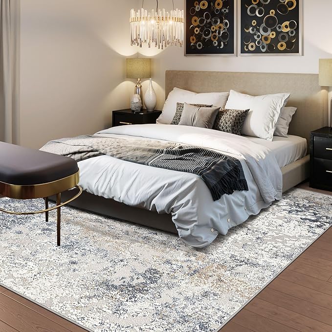 DMOYEST Square Area Rug Living Room Rugs - Image 3