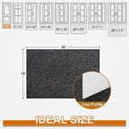 Mibao Front Door Mat Indoor Entrance, 29.5" x 17", Welcome Mat - Image 3