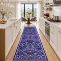 Runner Rug for Entryway: 2.6x10 Kitchen Rugs Non Slip Washable Ultra-Thin Soft by PLHXFRSoftAreaRugs