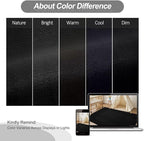 Vasofe Black Area Rugs for Living Room Bedroom, 4x6 Modern Thickened - Image 7