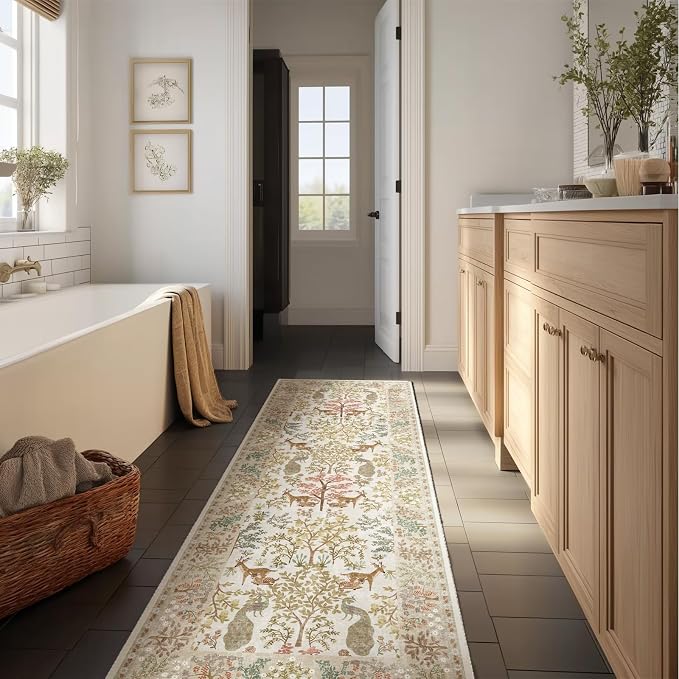 Runner Rug Washable Kitchen Runner: 2'x 6' Hallway Runner Rugs Stain Resistant - Image 6