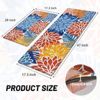 Arenarug Kitchen Mats for Floor 2PCS Cushioned Anti Fatigue Kitchen Mats - Image 2