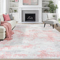 8x10 Area Rugs for Living Room Rug Washable: Abstract Large Rug for Dining Room by Aelenmu