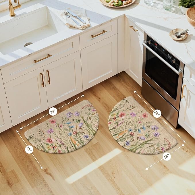 KIMODE Kitchen Mats for Floor Anti Fatigue, Ergonomic Waterproof Standing Mats - Image 2