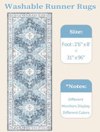 SERISSA Boho Washable Runner Rug - Image 5
