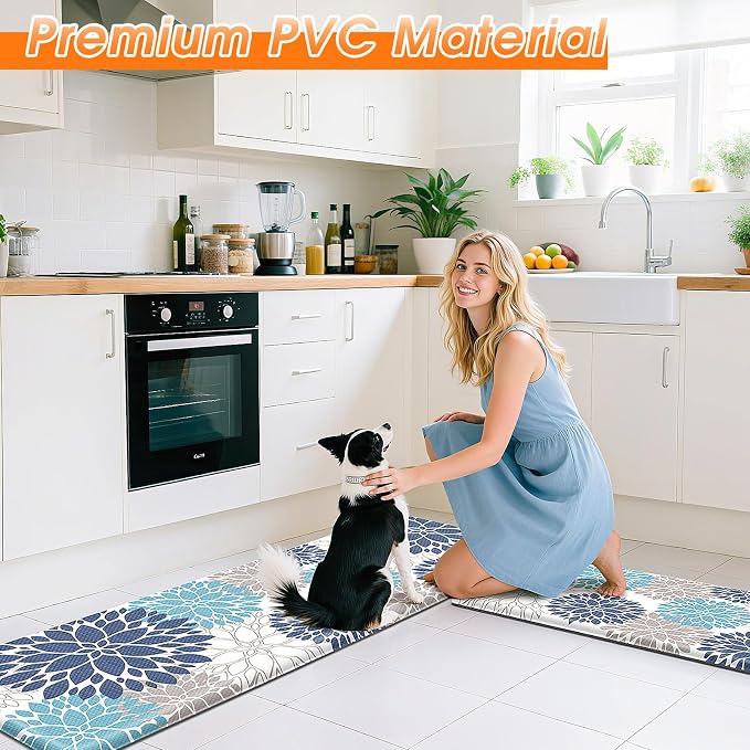 StepLively Kitchen Mats for Floor, Anti Fatigue Mats for Kitchen Floor - Image 5