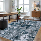 5x8 Area Rugs for Living Room Rug Washable: Abstract Rug for Dining Room - Image 3