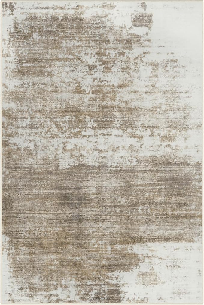 9x12 Area Rugs Washable Rug: Modern Abstract Living Room Rug Soft Anti-Skid - Image 3
