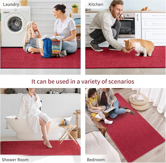 YDKGL Kitchen Mats for Floor, Super Absorbent Kitchen Rugs Non Slip Washable - Image 8