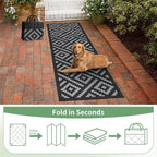 GENIMO Outdoor Rugs 2.5'x8' Waterproof, Reversible Mats, Outdoor Area Rug - Image 6