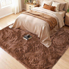 6x9 Rugs for Living Room, Rugs for Bedroom, Plush Fluffy Carpet, Non-Slip - Image 3