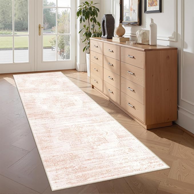 2x6 Runner Rug Non Slip for Entryway, Washable Runners for Kitchen, Soft Thin by Restydon