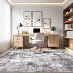 10x12 Area Rug Living Room: Washable Large Abstract Modern Soft Rugs Stain - Image 7