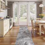 DMOYEST Washable Runner Rug for Hallway: 2.6x10 Neutral Modern Abstract Low - Image 5