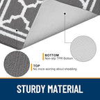 Buganda Indoor Door Mat, Dirt-Resistant and Absorbent Doormat, Low Profile - Image 4