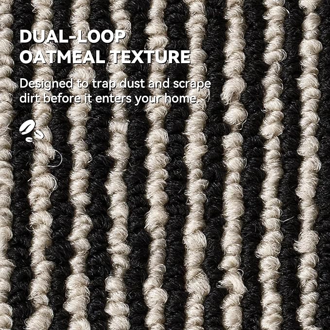 GRANNY SAYS Door Mat, Dirt Absorb Front Door Mat Outside Entrance, Low Profile - Image 4