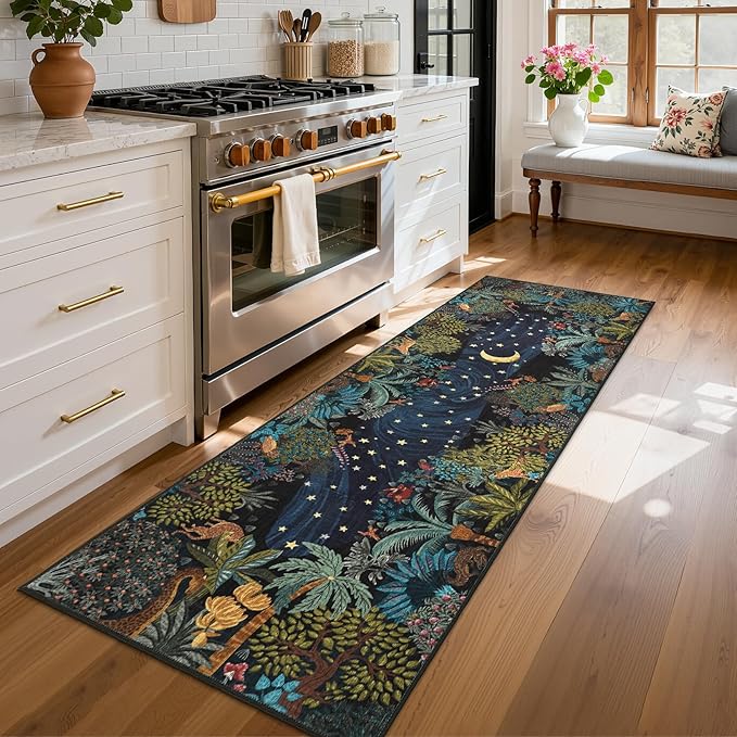 GarveeHome Jungle Animal Washable Area Rug - Image 2