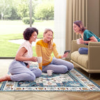 LuxStep Indoor-Outdoor Area Rug 5x7 Ft Washable Outside Rug Outdoor Carpet - Image 6