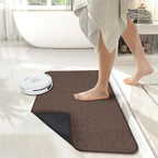 Bosap Bath Mat, Ultra Thin Bathroom Rugs, Rubber Bath Mats - Image 6