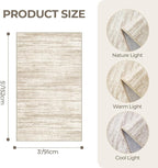 3x5 Washable Area Rug for Entryway, Soft Kitchen Rugs Non Slip for Dining Room - Image 2