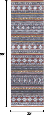 RUGSURE Washable Area Rugs 2'6'' x 8' - Image 2