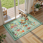 Rugflix 2x3 Small Area Rugs for Entryway, Washable Entrance Door Mat Non-Slip - Image 8