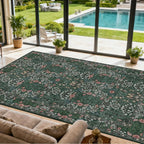 Extra Large 10x14 Area Rug for Living Room, Washable Rugs for Dining Room - Image 2