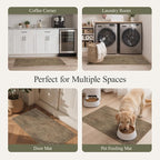 GENIMO Kitchen Mats for Floor 2PCS, Washable Absorbent Runner Rugs for Kitchen - Image 7