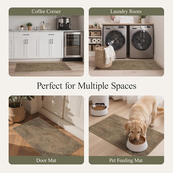 GENIMO Kitchen Mats for Floor 2PCS, Washable Absorbent Runner Rugs for Kitchen - Image 7