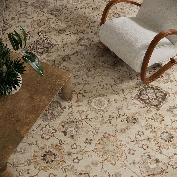 10x12 Area Rugs for Living Room: Bedroom Rug Stain Resistant Non Slip Low Pile - Image 3